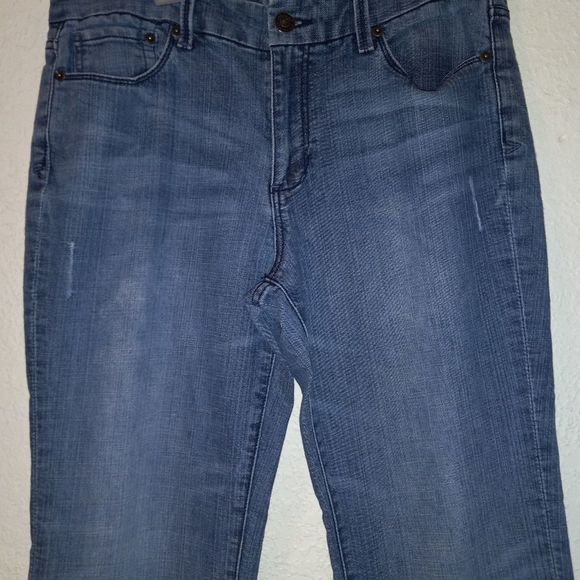 Seven 7 Bootcut Distressed Jeans - Picture 2 of 12